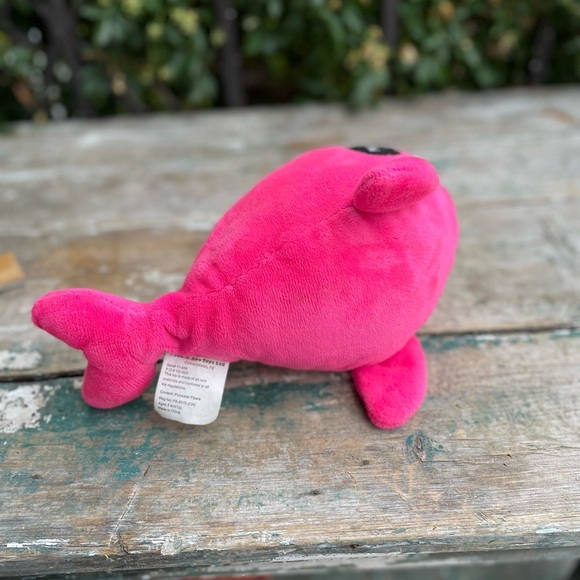 Pink whale unicorn stuffed animal plush peekaboo toys - Picture 4 of 6